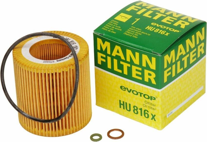 BMW Engine Oil Filter 11427953129 - MANN HU816X